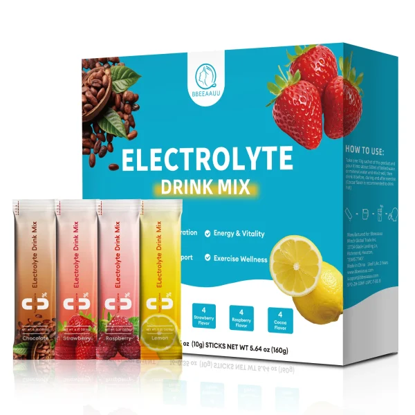 Powder Sugar Free, 0 Calorie Mixture Electrolyte Energy Drink-Support Non GMO